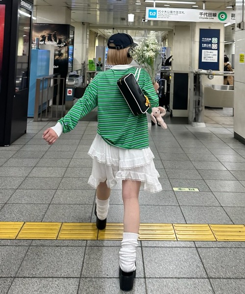 Alley Tokyo スカート ティアードランダムヘムスカート