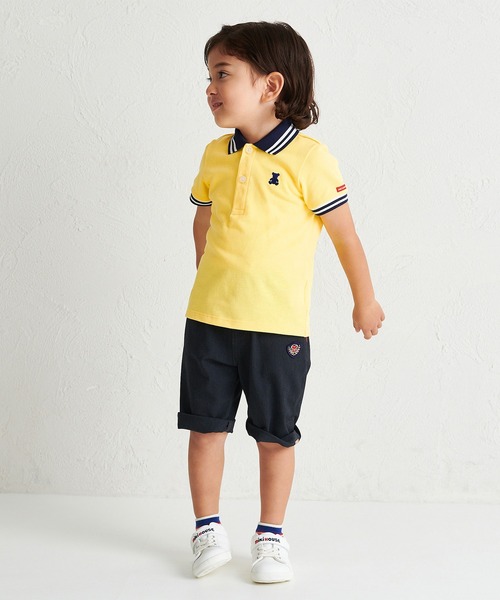 MIKI HOUSE パンツ エンブレム6分丈パンツ キッズ 子供服