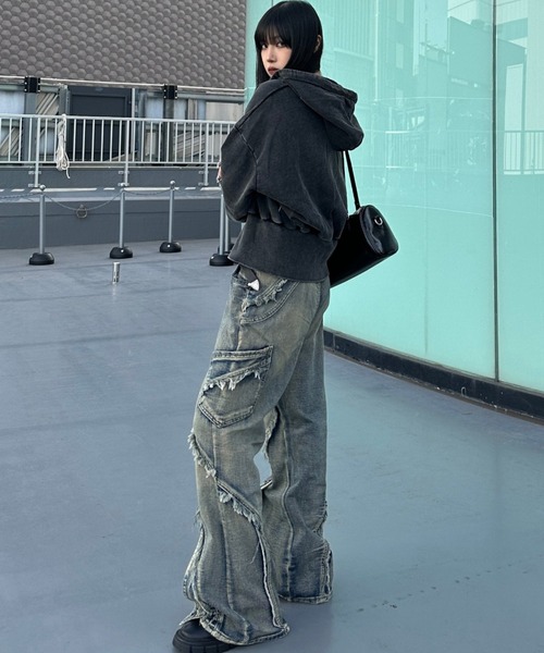 TWWdenim ウォッシュブルー TWWデニム】washed-blue | 2(g+c)