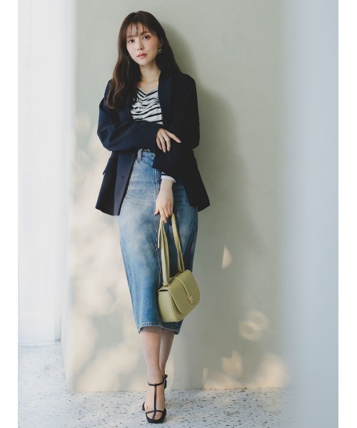 Levi's デニムスカート 「SNIDEL/Levi's」HR BACK SLIT SKIRT