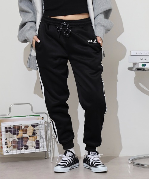 スウェットパンツ ジャージ 裏シャギー ライン ジョガーパンツ メンズ レディース | FUNALIVE