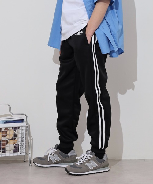 スウェットパンツ ジャージ 裏シャギー ライン ジョガーパンツ メンズ レディース | FUNALIVE | 12