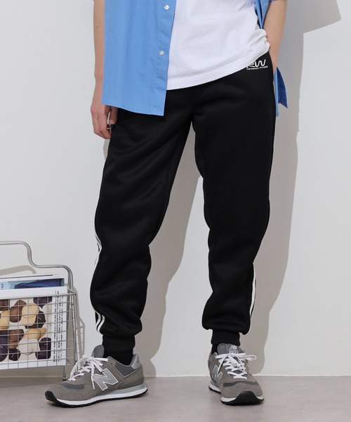 スウェットパンツ ジャージ 裏シャギー ライン ジョガーパンツ メンズ レディース | FUNALIVE | 10