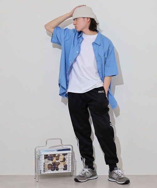 スウェットパンツ ジャージ 裏シャギー ライン ジョガーパンツ メンズ レディース | FUNALIVE | 13