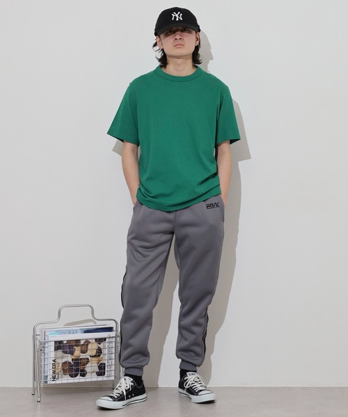 スウェットパンツ ジャージ 裏シャギー ライン ジョガーパンツ メンズ レディース | FUNALIVE | 17