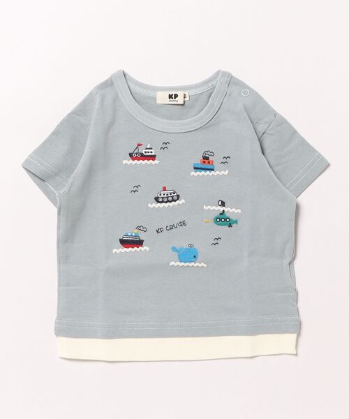 KP BOY（ケーピーボーイ） tシャツ 船Tシャツ(80-140) キッズ 子供服