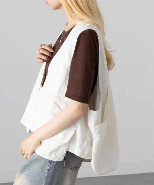 MAGASIN DE MODE Onjna ベスト ジレ 「MAGASIN Onjna」Short
