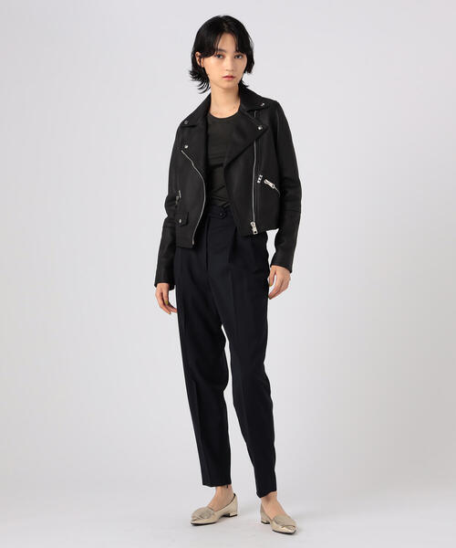 TOMORROWLAND（トゥモローランド） レザージャケット 36 ブラック