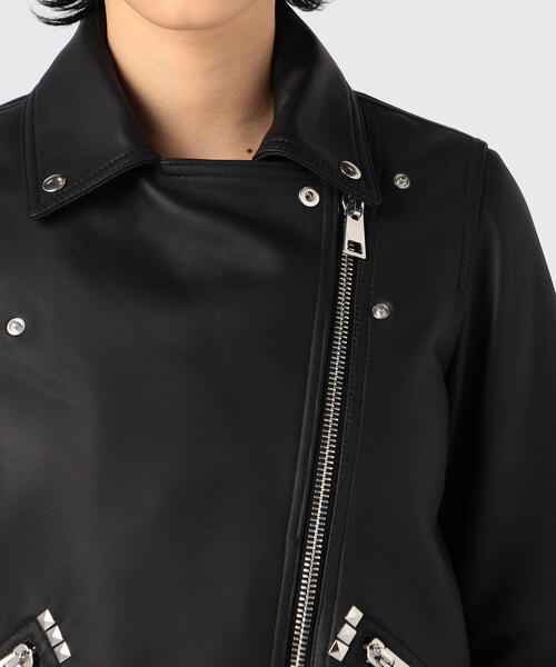 TOMORROWLAND（トゥモローランド） レザージャケット 36 ブラック