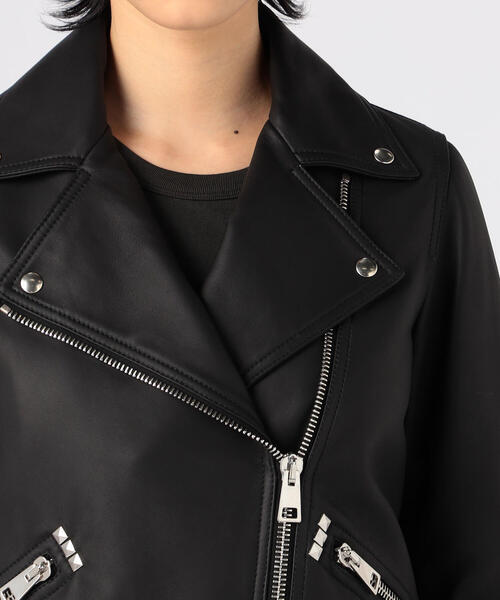 TOMORROWLAND（トゥモローランド） レザージャケット 36 ブラック