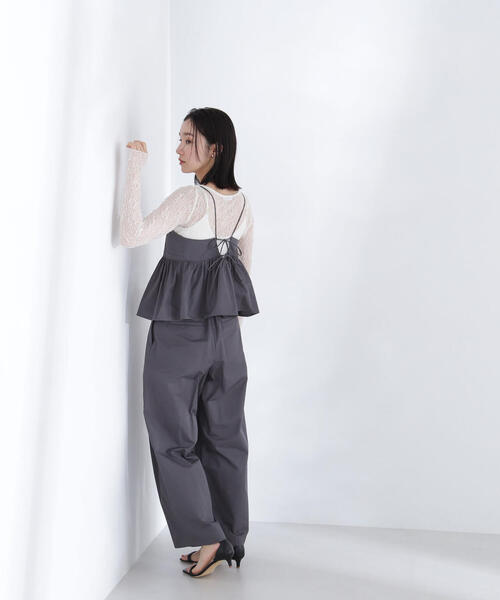 NATURAL BEAUTY BASIC キャミソール クロップドキャミソール