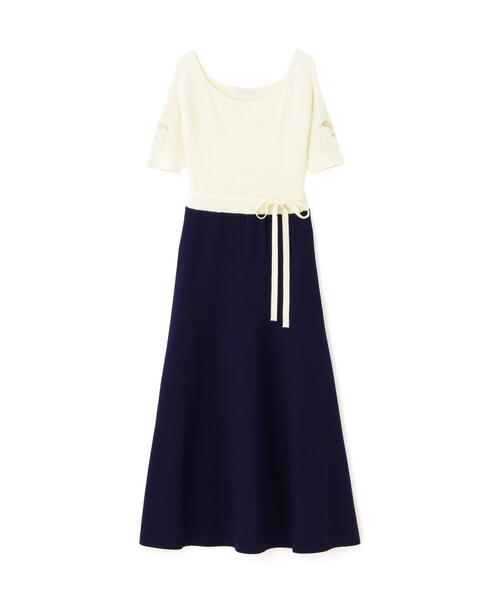 PROPORTION BODY DRESSING ワンピース エンブロイダリーニット