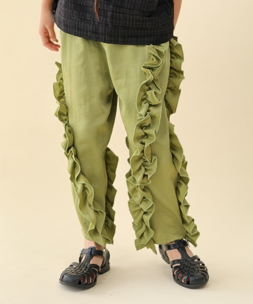 unica パンツ アシメフリルパンツ キッズ 子供服 女の子 : ZOZOTOWN