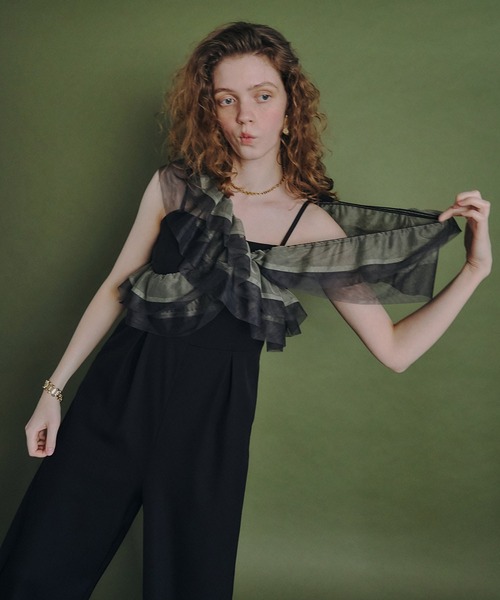 et.UNiVER パンツドレス et.UNiVER パンツドレス Baloom cami set up : ZOZOTOWN Yahoo