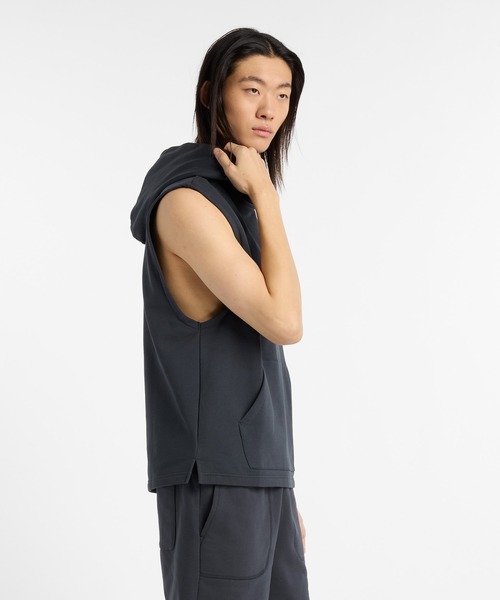 ⭐️新品未使用 ニューバランス 大谷モデル ショートスリーブパーカー⭐️ New Balance パーカー 大谷翔平 スリーブレスフーディ メンズ