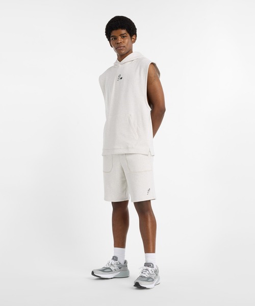 ⭐️新品未使用 ニューバランス 大谷モデル ショートスリーブパーカー⭐️ New Balance パーカー 大谷翔平 スリーブレスフーディ メンズ
