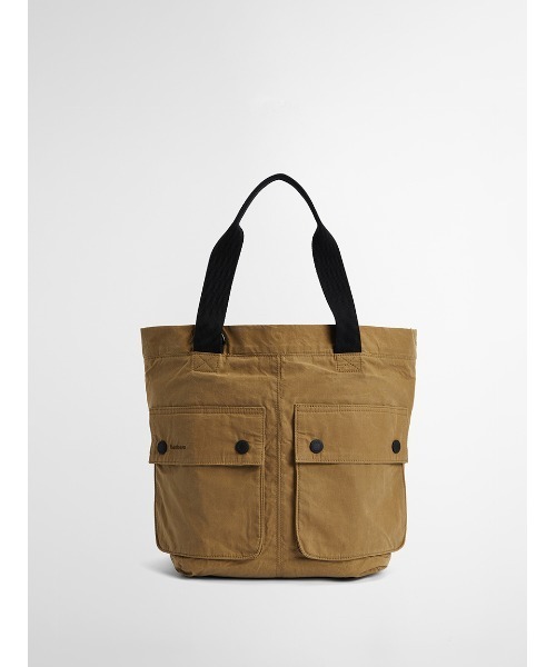 Barbour TRANSPORT トートバッグ Barbour｜トランスポート パッチワーク トートバッグ “transport