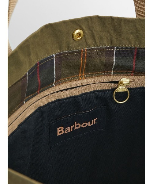 Barbour TRANSPORT トートバッグ Barbour（バブアー）の“ちょい渋”バッグがサマースタイルにえぇ