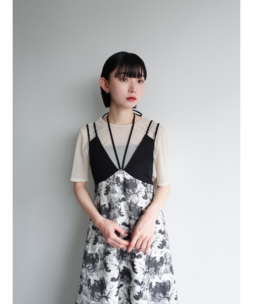 ストラップジャガードドレス（ワンピース）｜TODAYFUL（トゥデイ