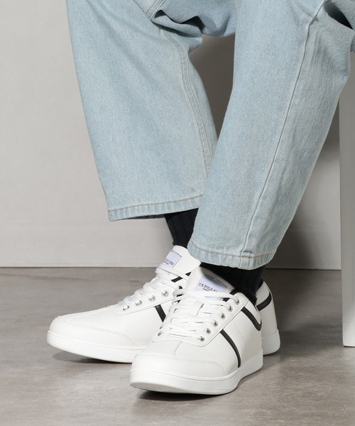 U.S. POLO ASSN.（ユーエスポロアッスン） スニーカー パイピング