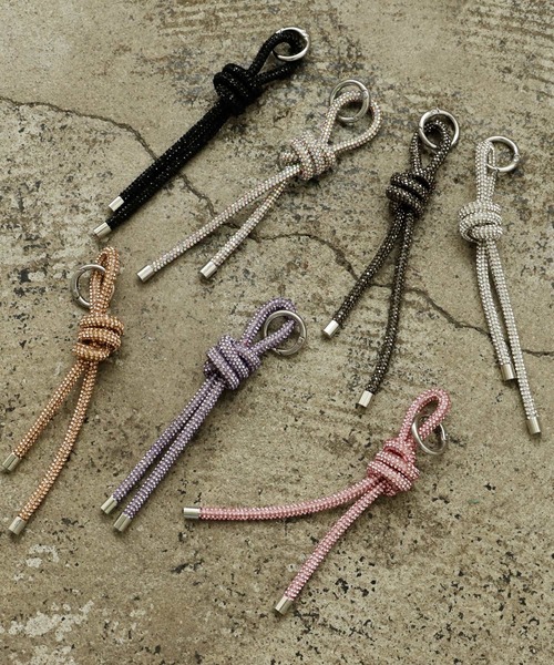 VitaFelice チャーム バックチャーム ストラップ ラインストーン