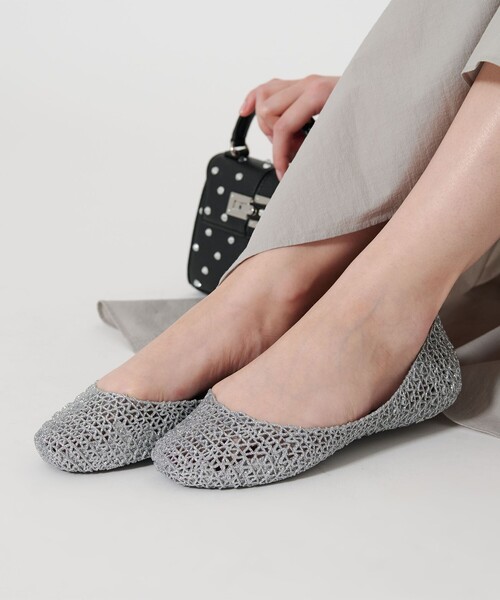 Melissa＞グリッター CAMPANA バレエシューズ（バレエシューズ