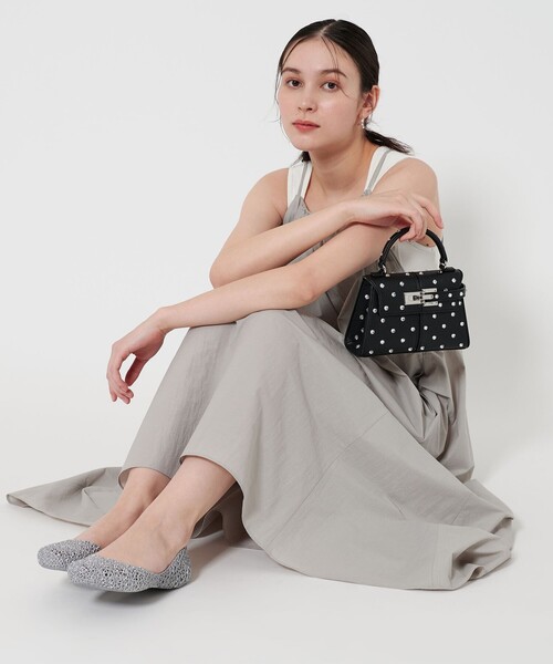 ＜Melissa＞グリッター CAMPANA バレエシューズ Melissa（ファッション） バレエシューズ パンプス 「Melissa