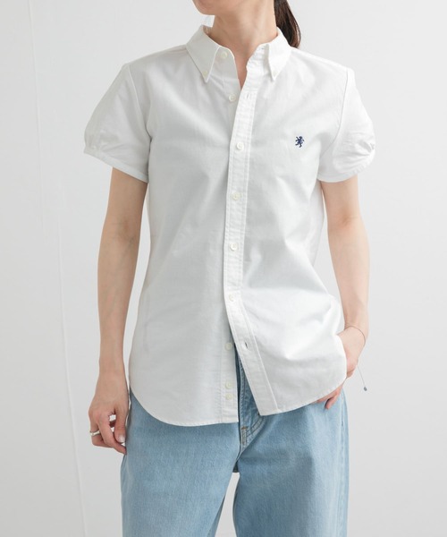 ブラウス シャツ Gymphlex / フレンチスリーブ シャツ レディース GYMPHLEX ブラウス シャツ Gymphlex / フレンチスリーブ
