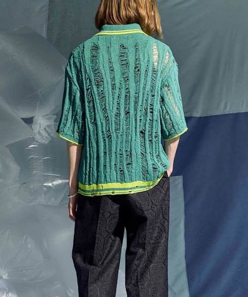 MAISON SPECIAL（メゾンスペシャル） ポロシャツ 「UNISEX」Prime-Over