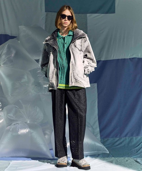 MAISON SPECIAL ポロシャツ 「UNISEX」Prime-Over Japanese