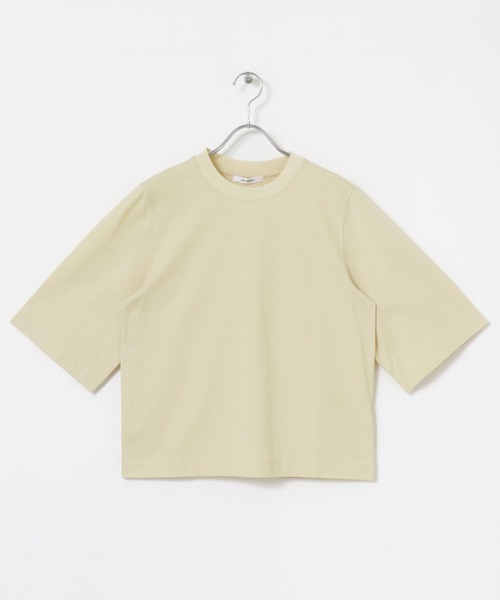 tシャツ スーピマコットン フライスハーフスリーブ レディース URBAN RESEARCH tシャツ スーピマコットンハーフスリーブ
