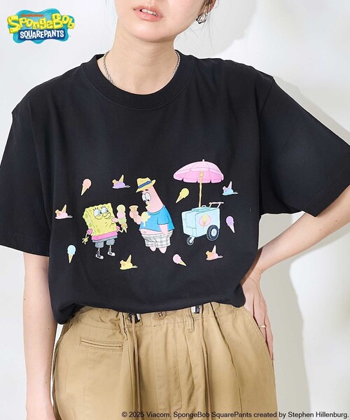 FREAK'S STORE（フリークスストア） tシャツ 「SpongeBob SquarePants