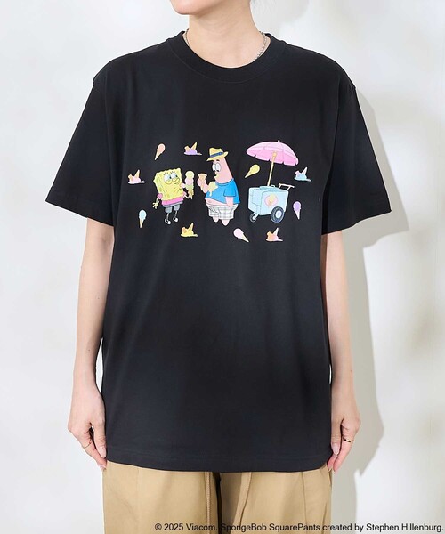 FREAK'S STORE（フリークスストア） tシャツ 「SpongeBob SquarePants