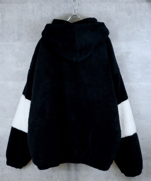 「Anytime Songs」 「HALHAM」ブルゾン MEDIUM ブラック レディース_画像3