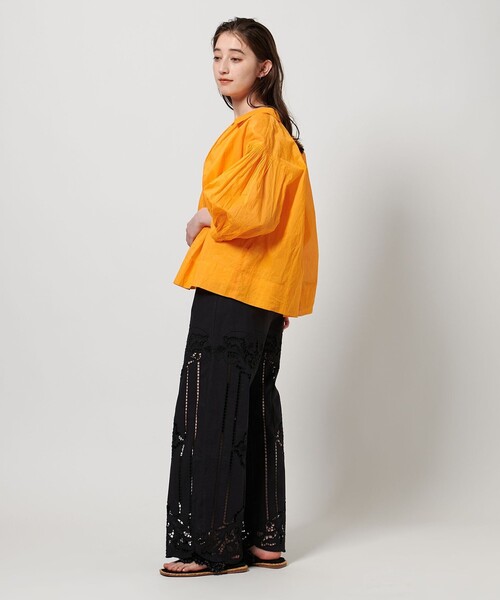 ブラウス シャツ コットン タック カフタン レディース UNITED ARROWS ブラウス シャツ コットン タック カフタン