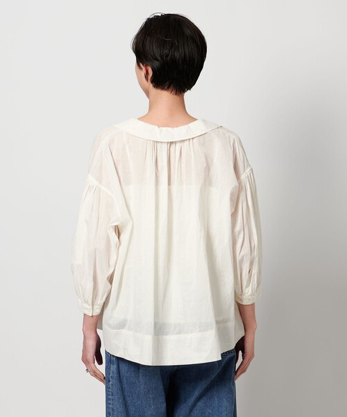 ブラウス シャツ コットンタックスリーブシャツ レディース UNITED ARROWS ブラウス シャツ コットン タック カフタン