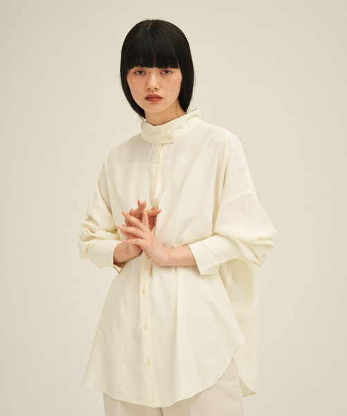 「ENOF」 長袖ブラウス M ブルー レディース ENOF 「ENOF」 長袖ブラウス M ブルー レディース : ZOZOTOWN