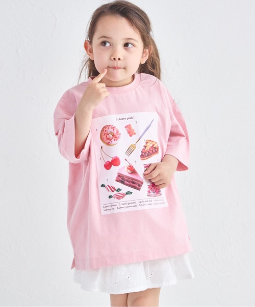 pairmanon tシャツ スウィーツフォト ガールズTシャツ キッズ