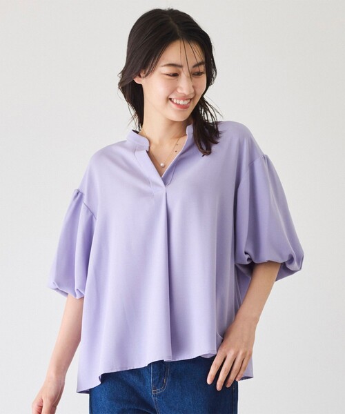 JAYRO ブラウス シャツ バックプリーツスキッパーブラウス