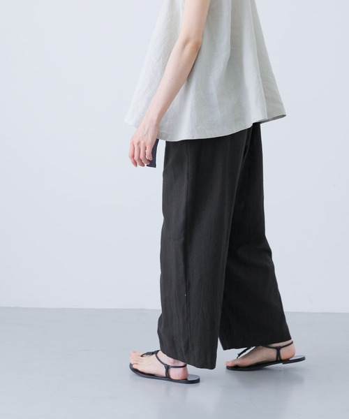 かぐれ　コットンリネンラップパンツ かぐれ｜コットンリネンラップパンツ | Rakuten Fashion(楽天