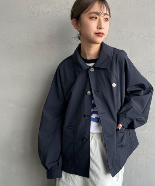 DANTON ジャケット ネイビー　38(Mサイズ相当)　日本製 Danton 「DANTON」 ジャケット 38 ネイビー レディース