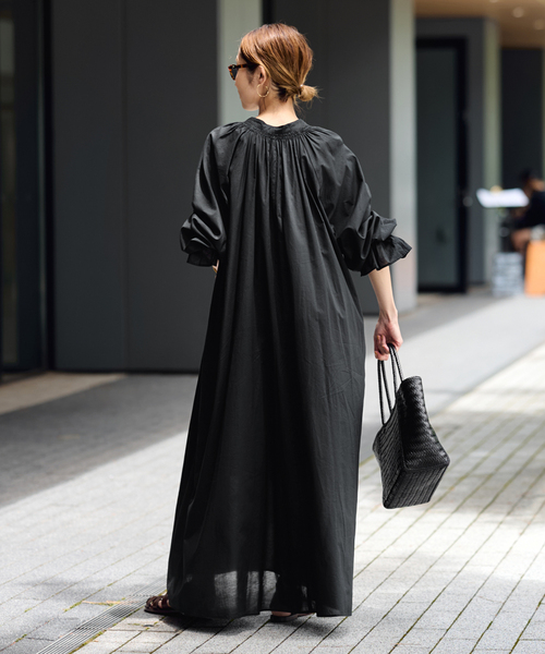 フェザー ワンピース [RESALE] FRAMeWORK ワンピース ギャザーワンピース : ZOZOTOWN Yahoo!店