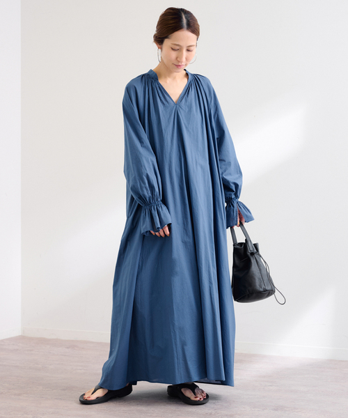 フェザー ワンピース [RESALE] FRAMeWORK ワンピース ギャザーワンピース : ZOZOTOWN Yahoo!店