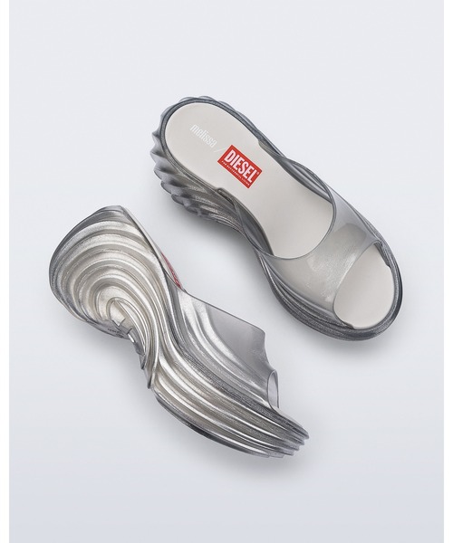 DIESEL × Melissaコラボサンダル 37 Melissa（メリッサ） サンダル MELISSA QUANTUM PLATFORM + DIESEL AD