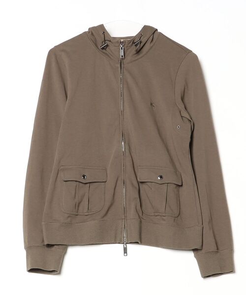 Burberryジップアップトレーナー BURBERRY 「BURBERRY」 刺繍ジップアップパーカー 2 グリーン