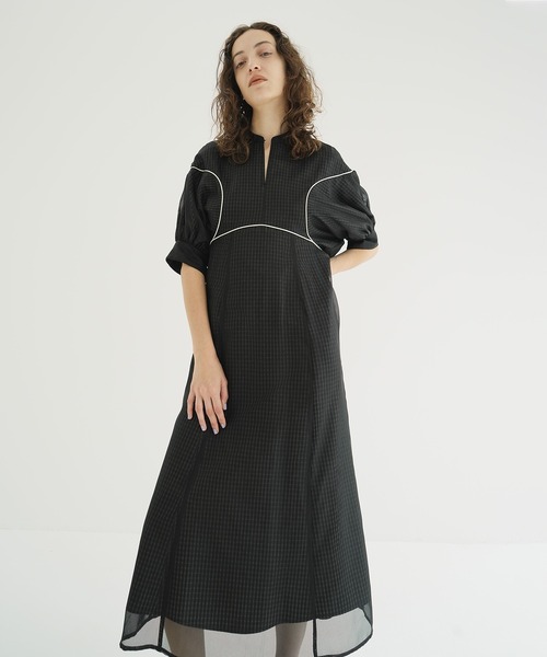 clane ワンピース CLANE（クラネ） ワンピース LAYERED SHEER ONEPIECE : ZOZOTOWN Yahoo