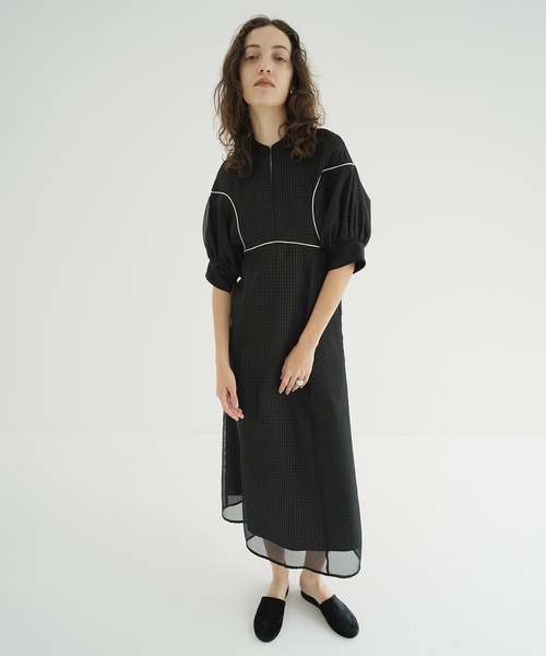 ワンピース CLANE LAYERED SHEER ONEPIECE CLANE（クラネ） ワンピース LAYERED SHEER ONEPIECE : ZOZOTOWN Yahoo