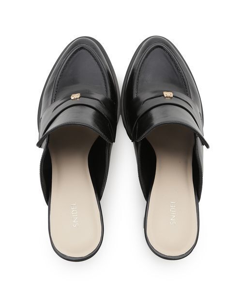 新品未使用　完売品　SNIDEL ベージュローファー HARUTA×SNIDEL】プラットフォームローファー（ローファー