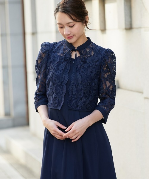 Jolie et Jolie（ジョリー エ ジョリー） ドレス レースボレロ