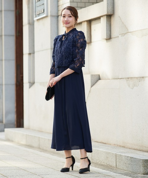 Jolie et Jolie（ジョリー エ ジョリー） ドレス レースボレロ